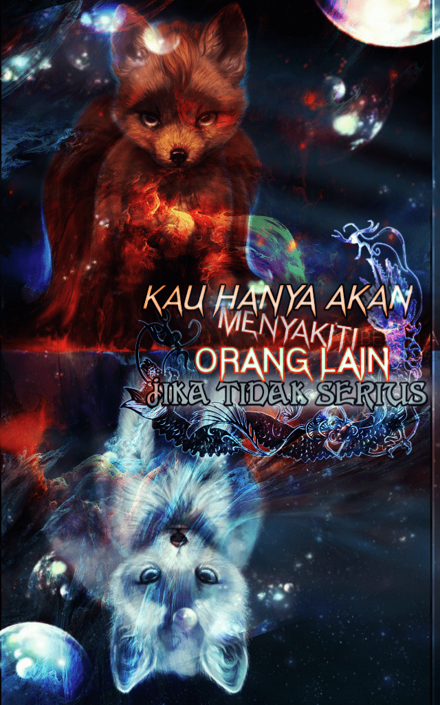 Kau Hanya Akan Menyakiti Orang Lain jika Tidak Serius
